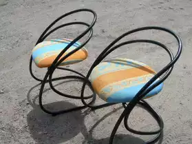 paire de fauteuils design