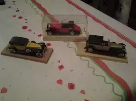 lot de 3 voitures "SOLIDO" miniatures