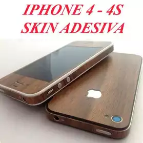 IPHONE 4 - 4S SKIN WOOD COVER EFFETTO