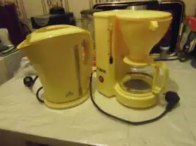 cafetière filtre + bouilloire