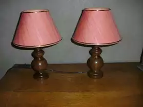 2 Lampes de Chevet