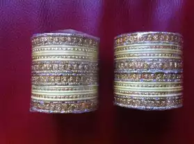 Très beaux bracelets indiens "bangles"