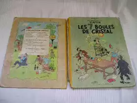 AYA Tintin Les 7 boules de cristal 1955