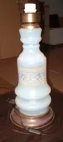 lampe en verre soufflé