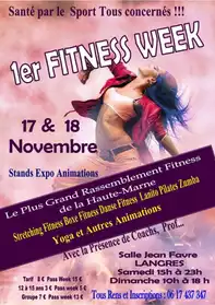 Fitness Week 17 et 18 novembre à Langres