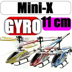 HELICOPTERE RC MINIX 6025 GYRO 11 cm