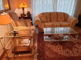 Canapé plus fauteuil