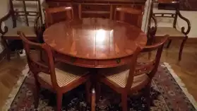 Table ronde pour salle à manger