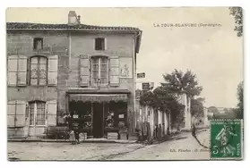 CPA - La Tour-Blanche (24) - Commerce