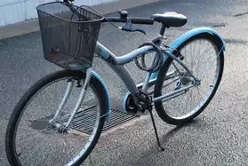 vélo de ville avec son panier