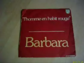 45 tours:Barbara:L'homme en habit rouge