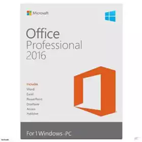 Microsoft Office Pro 2016 ou Pro Plus 20