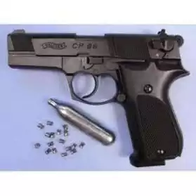 walther cp88 co2 + 2 capsules co2