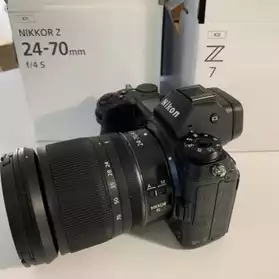 Boitier Nikon Z7 + objectif Nikkor 24-70