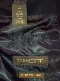 Manteau Torrente hommen taille 48