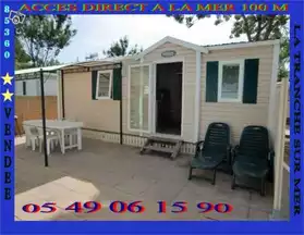 A LOUER MOBIL HOME 85 acces direct MER