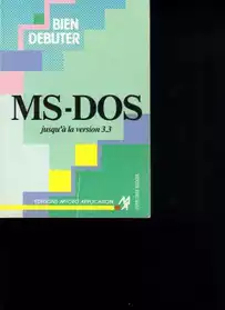 MS DOS jusque V3.3
