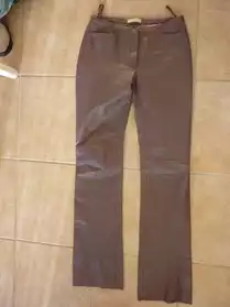 pantalon cuir