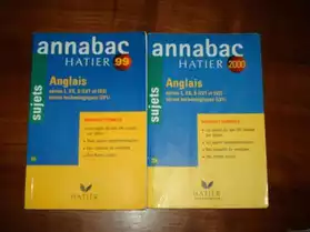 2 Annales BAC Anglais 99 et 2000