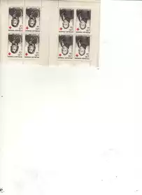 TIMBRES CROIX ROUGE 1964