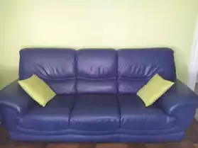 Ensemble canapé et ses 2 fauteuils