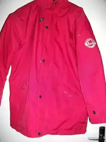 Parka Lafuma rouge taille 14 ans