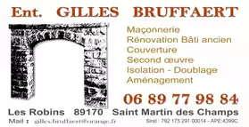 Ent.Gilles BRUFFAERT Maçonnerie Générale