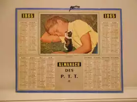 Almanach Des Ptt De 1965