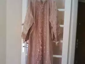 robe marron marocaine