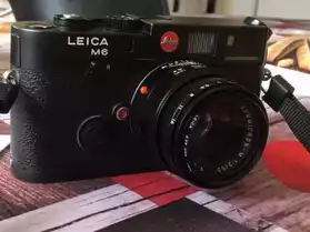 Leica M6 et summicron 50mm
