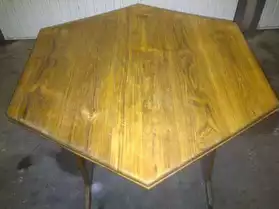 table a manger en tek avec chaises