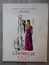 Programme Du Théâtre D'Orange 1957
