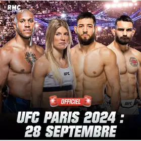 Places UFC Paris 2024