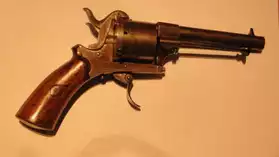 revolver 9 mm a broche