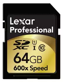 2 Carte mémoire Lexar SD 600X Classe 10
