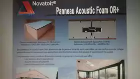 Panneau acoustic foam +