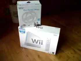 Nitendo Wii et ses 2 volants
