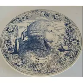 Grande Assiette decorative Mozart