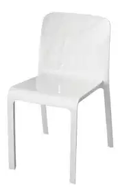 lot de 6 chaises blanches