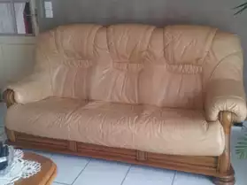 canapé en cuir