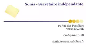 Sonia - Secrétaire indépendante
