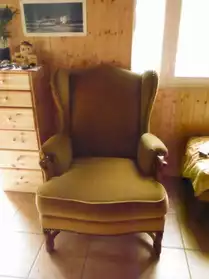 canapé + 2 fauteuils + 1 pouf