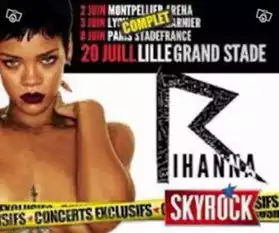 Billet concert de Rihanna