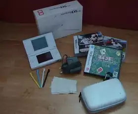 Console Nintendo Ds Lite blanche