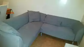 urgent canapé d'angle gris en tbeg