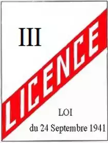 Licence III débit de boisson