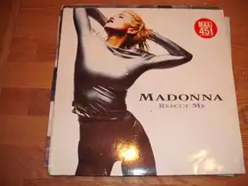 vinyl maxi 45t madonna "rescue me"
