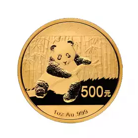 Pièce d'or Panda Chinois (31,103g)