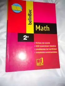 belinbac , math 2nd