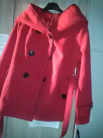 Manteau rouge neuf taille M style coréen
